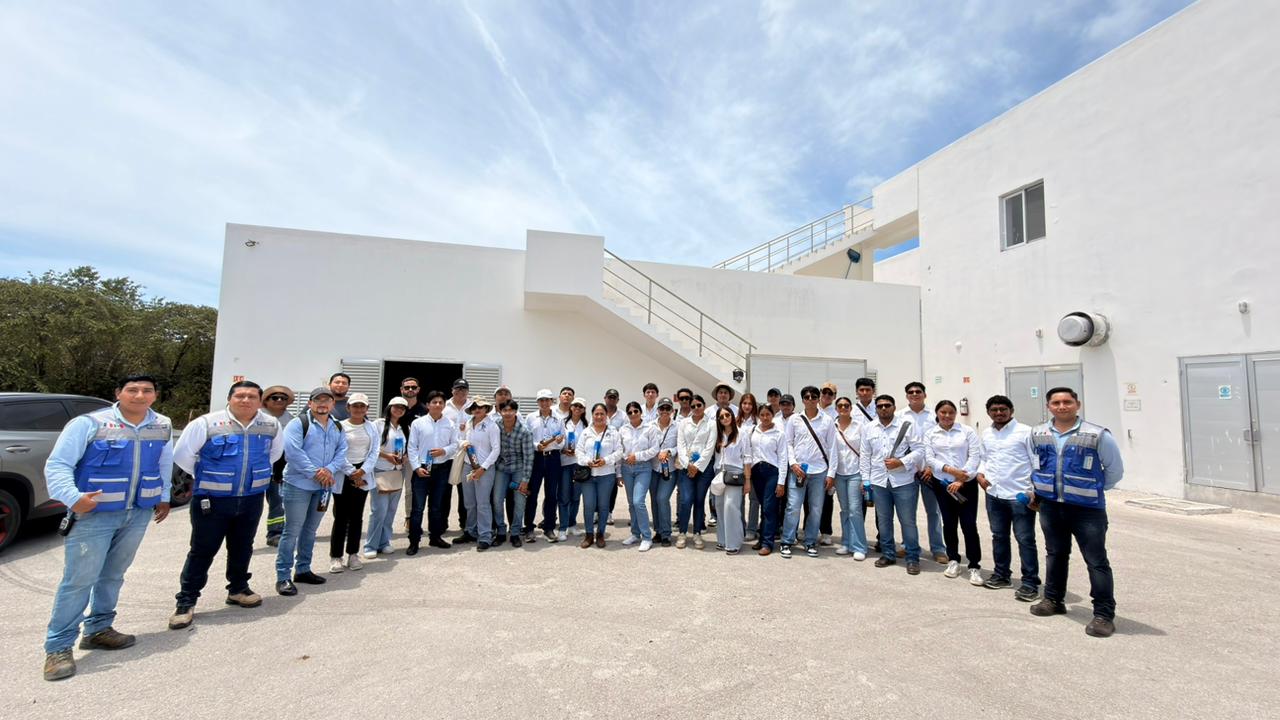 Visita a la PTAR del hotel Hipotels